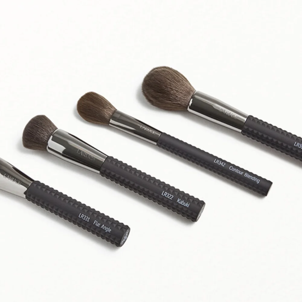 Laruce 4 PC Vegan Hypoallergenic Face Cosmetic Makeup Brush Set NEW - Picture 2 of 8